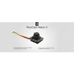 RunCam Nano 3 Camera 1/3" CMOS 800TVL 2.3mm NTSC for FPV Freestyle Racing Indoor Cinewhoop Toothpick RC Drone
